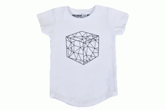 CUBED TEE - BLACK or WHITE