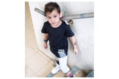 MINI MUSE TEE - BLACK or WHITE