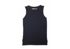 ALPHA DISTRESSED TANK/TANK DRESS