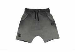 TITANIUM RAW EDGE SHORTS
