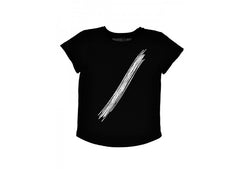 BRUSHED TEE - BLACK or KHAKI