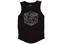 CUBED TANK - BLACK or WHITE