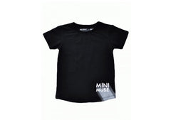 MINI MUSE TEE - BLACK or WHITE