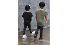 BLASTIN' TEE - BLACK or KHAKI